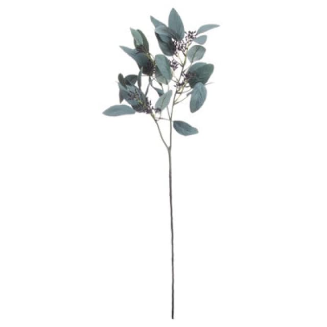 Love Lace Seeded Eucalyptus Stem Artificial Flower Green