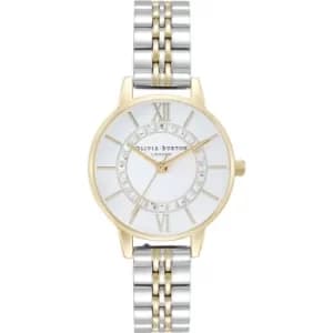Ladies Olivia Burton Clear Crystals Watch