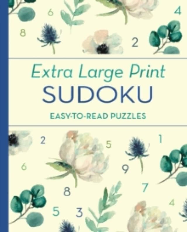 Extra Large Print Sudoku : Easy-to-Read Puzzles Paperback / softback