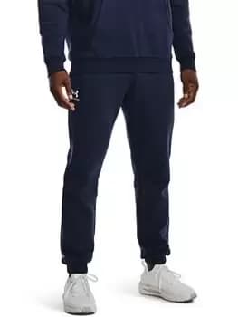 Under Armour Training Essential Fleece Joggers - Navy Size M Men