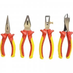 Stanley FatMax 4 Piece VDE Insulated Plier Set