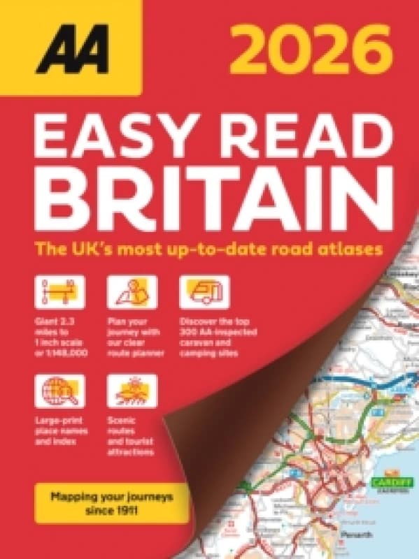 AA Easy Read Britain 2026 SP. Book Books