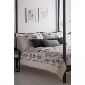 Karen Millen Illustrated Floral Print Duvet Set