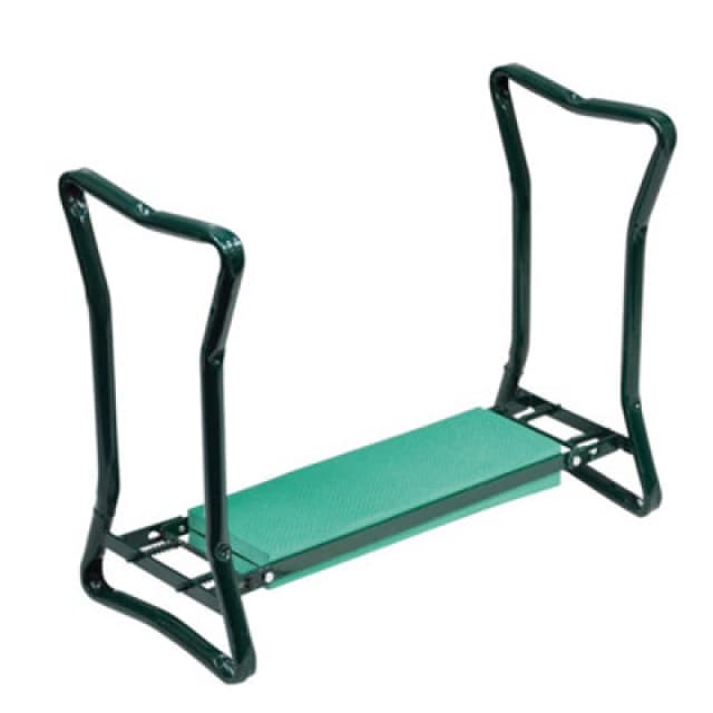 Loops Folding Multi Use Garden Kneeler and Bench - Cushioned Seat - Gardening Aid Multi