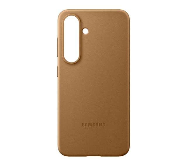 Samsung Kindsuit Vegan Galaxy S25 Leather Case - Brown, Brown 8806095850658