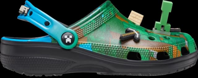 Crocs Minecraft Classic Clog Slippers Multicolor F90h 41-42