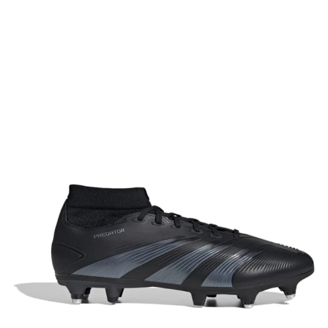 adidas Predator 24 League Soft Ground Football Boots - Black 6