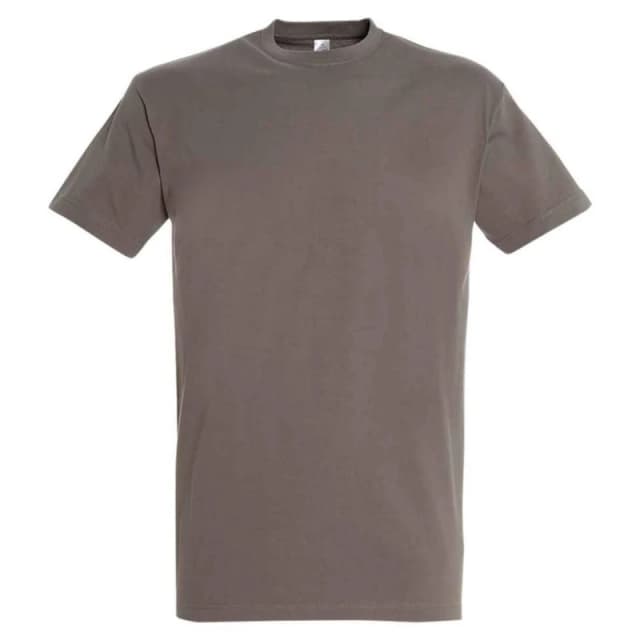 SOL'S Mens Imperial Heavy T-Shirt in Mid Grey Size: 3XL Mid Grey Male 3XL