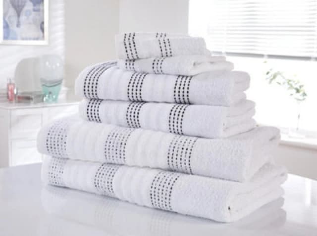 Rapport Home Spa 6 Piece Bale Set Pure Cotton White