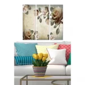 MDF1074632345 Multicolor Decorative MDF Painting (3 Pieces)