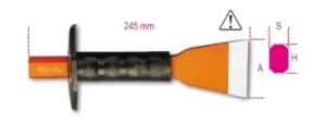 Beta Tools 1702N/PM Extra Wide Chisel with Hand Guard 50mm 017020105