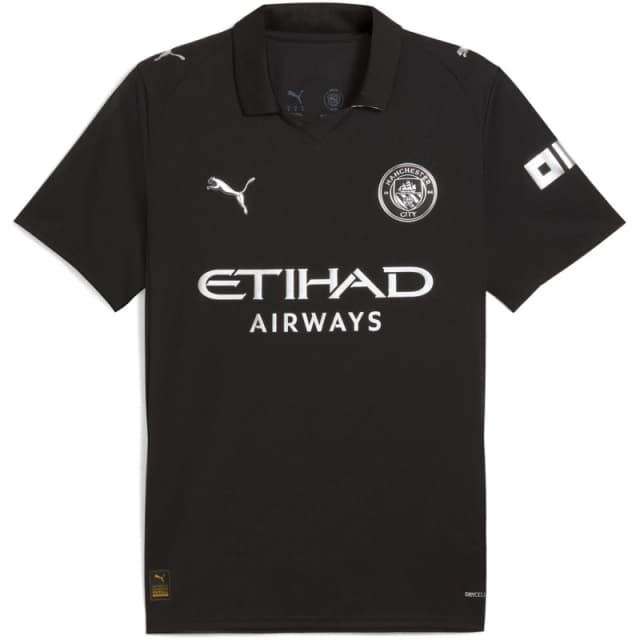 Puma Manchester City Away Kit 2025 2026 Adults Black male S
