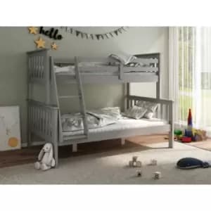Bedmaster - Carra Triple Sleeper Grey With Orthopaedic Mattresses