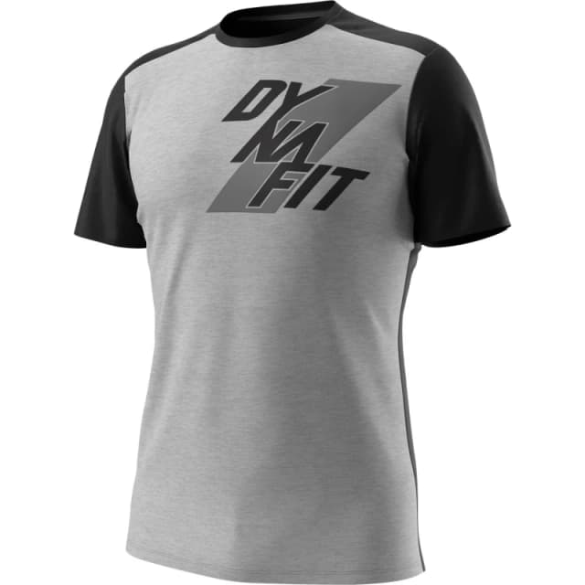 Dynafit Short Sleeve T-Shirt Mens Alloy Mel male Large