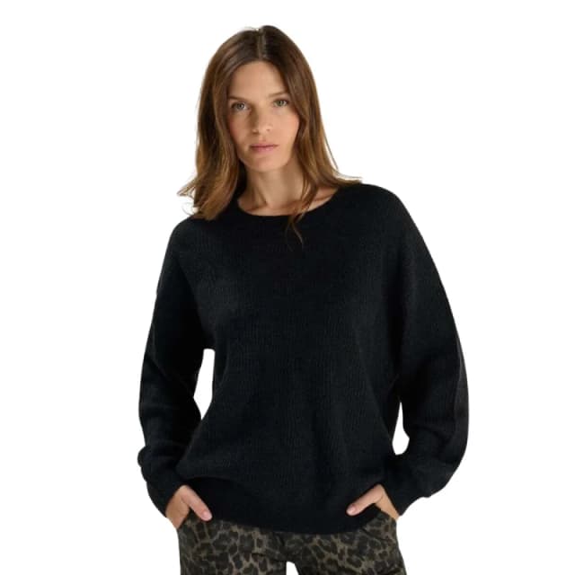 Le Temps des cerises Womens long sleeve sweater Le Temps des cerises Zelena Noir Female L