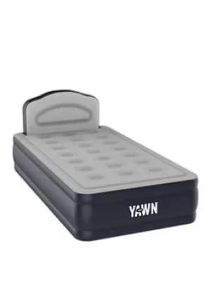 Yawn Yawn Air Bed Delxue With Custom Fitted Sheet Included, Single