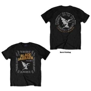 Black Sabbath - The End Demon Unisex Large T-Shirt - Black