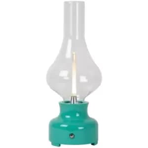 Lucide JASON - Table Lamp - LED Dim. - 1x2W 3000K - 3 StepDim - Turquoise