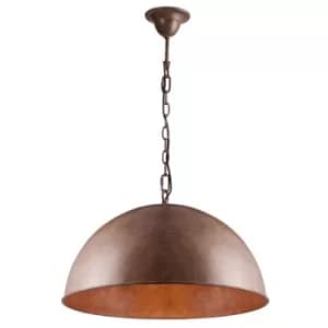 Linea Verdace Classic Cupula Dome Pendant Ceiling Lights Rust