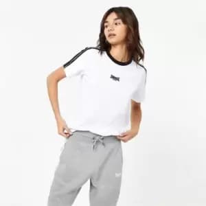 Lonsdale Short Sleeve Tee - White