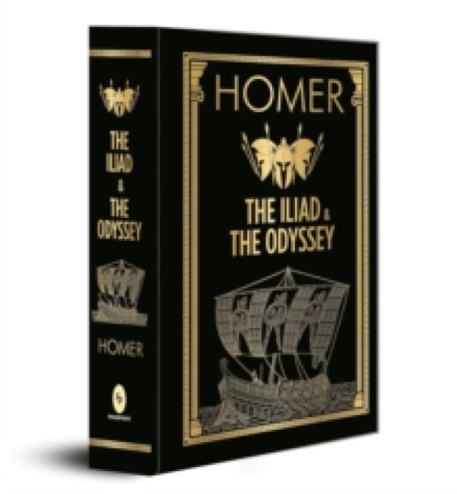 HOMER: The Iliad & the Odyssey : Deluxe Hardbound Edition Hardback