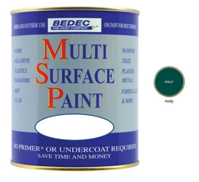Bedec 750Ml Multi Surface Paint Gloss Holly