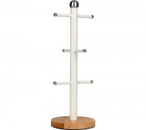 Swan Nordic Mug Tree - Cotton White