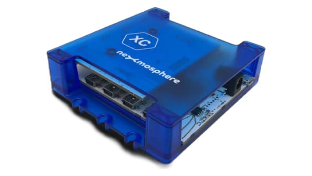 Nexmosphere Xperience controller. 4x LightMark interface. 8x X-talk. U