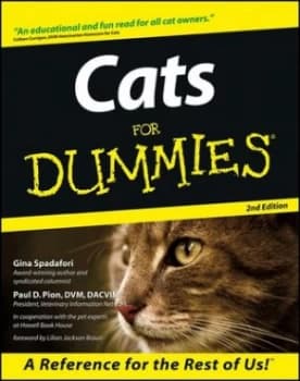 Cats for Dummies by Gina Spadafori Paperback