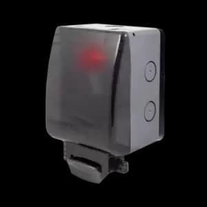Click Scolmore Aquip IP66 1 Gang DP Switched Fuse Spur Neon - OA652T