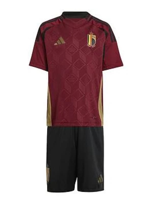 adidas Belgium Home Minikit 2024 - Red Red 2 - 3 Years