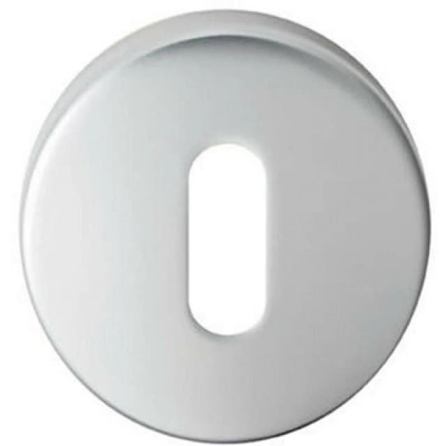 Loops 51mm Standard Key Profile Round Escutcheon Concealed Fix Satin Chrome Multi unisex