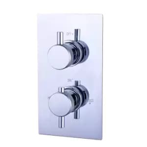 Axel Concealed Shower Valve - 1 Outlet - Chrome