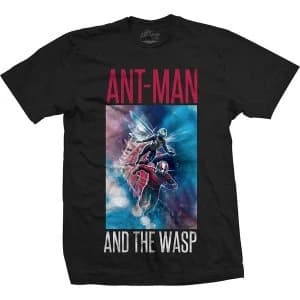 Marvel Comics - Ant Man & The Wasp Action Block Unisex Large T-Shirt - Black