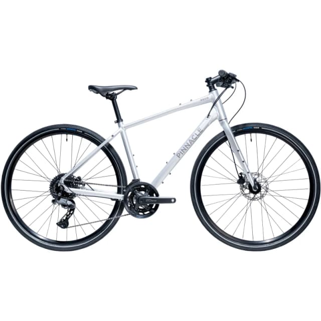 Pinnacle Neon Hybrid Bike Silver unisex S