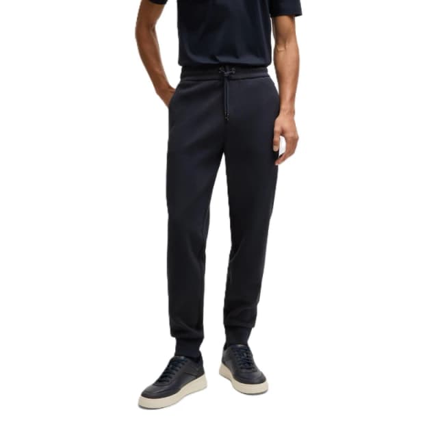 Boss Mens H Lamont Knitted Top Dark Blue male S