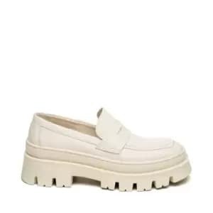 Steve Madden Faylin Loafers - White