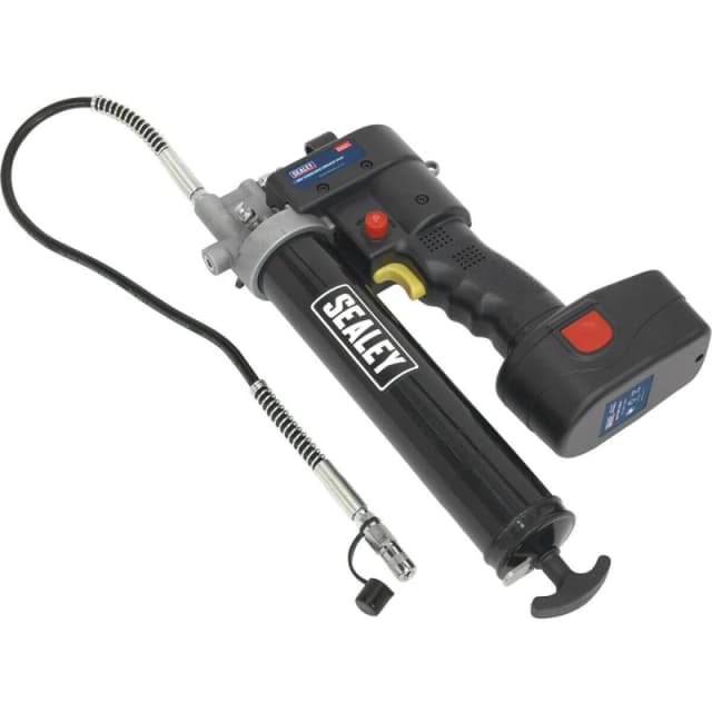 Loops 18V Cordless Grease Gun Kit - Holds 400g Cartridges - Includes Battery & Charger Multi