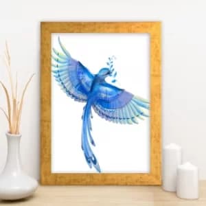 AC5241341982 Multicolor Decorative Framed MDF Painting