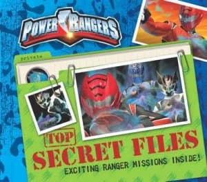 Disney power Rangers Top Secret Files Hardback