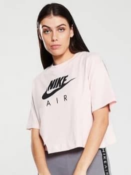 Nike Air NSW SS Tee - Pink, Size XL, Women