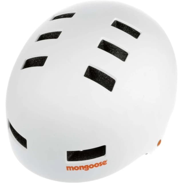 Mongoose Skate Helmet - White White XL Boys