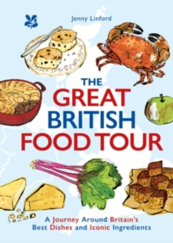 The Great British Food Tour. Hardback. By Jenny Linford Books