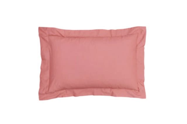Smart Living Smart Living 100% Cotton Elegant Oxford Pillowcases - Soft, Durable & Breathable in Rose Size: Standard Pillow Case Rose Standard Pillo