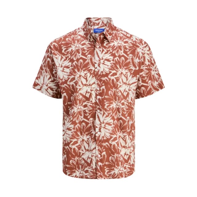 jack & jones Shirt Jack & Jones Joshua Split Marron Male M