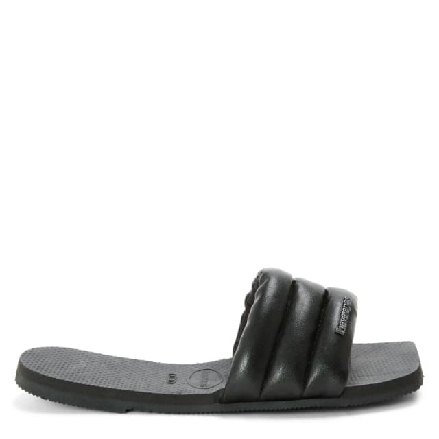 Havaianas Womens Hav. You Milan Black Flip Flops Black female 8
