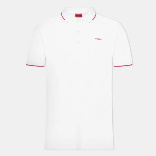 Hugo Dinoso Polo Shirt - White White XL