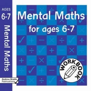 Mental Maths for Ages 6-7 by Andrew Brodie Paperback