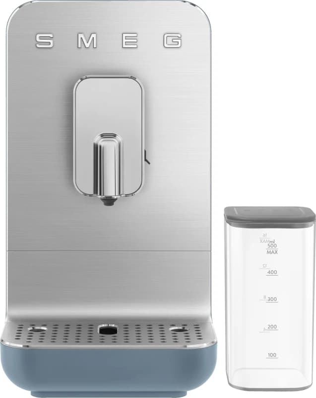Smeg Espresso Coffee Machine - Storm Blue - BCC13SBMUK, Blue