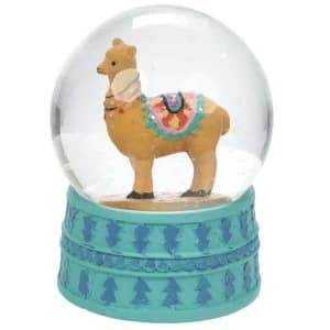 Alpaca Tan Waterball Snow Globe